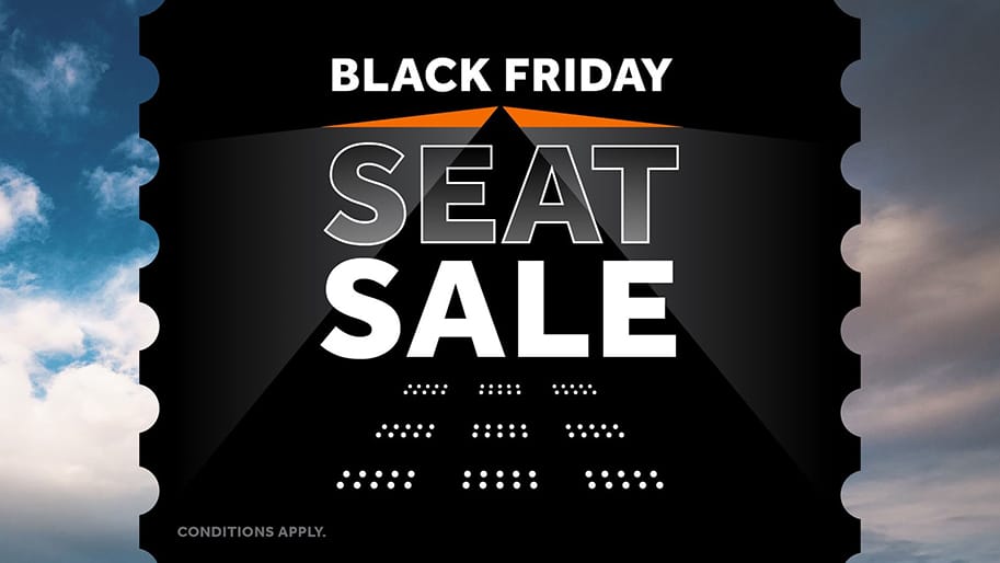 Black Friday Seat Sale